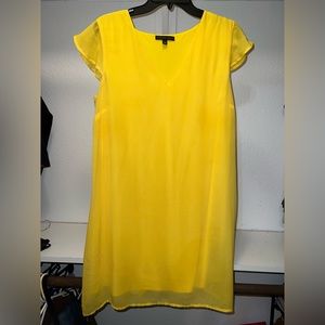 Yellow large women’s dress